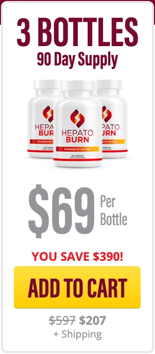 HepatoBurn 3 bottles